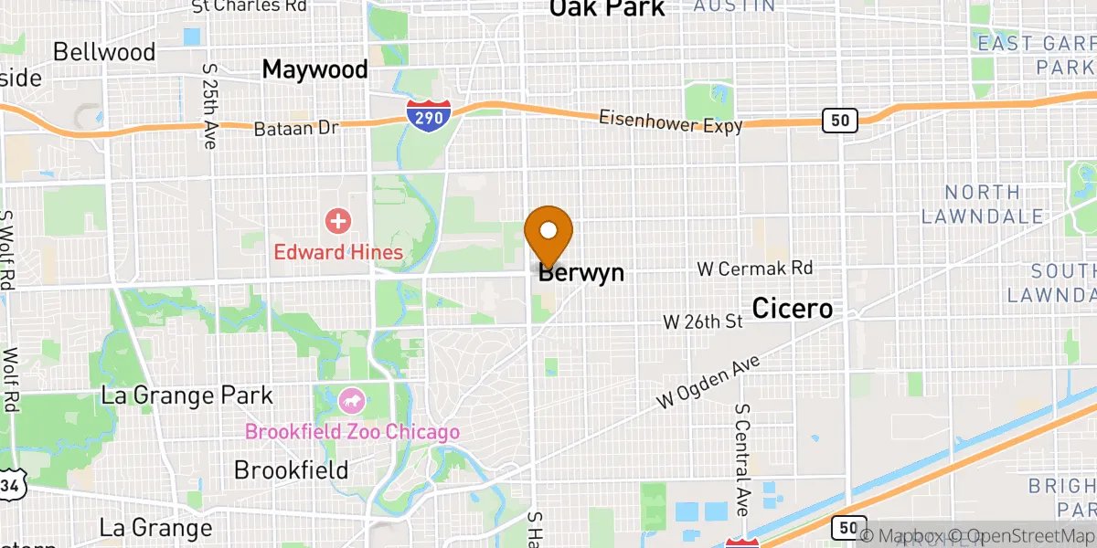  neighborhood map in Berwyn, IL