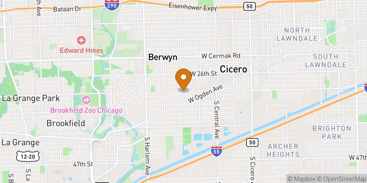  neighborhood map in Berwyn, IL