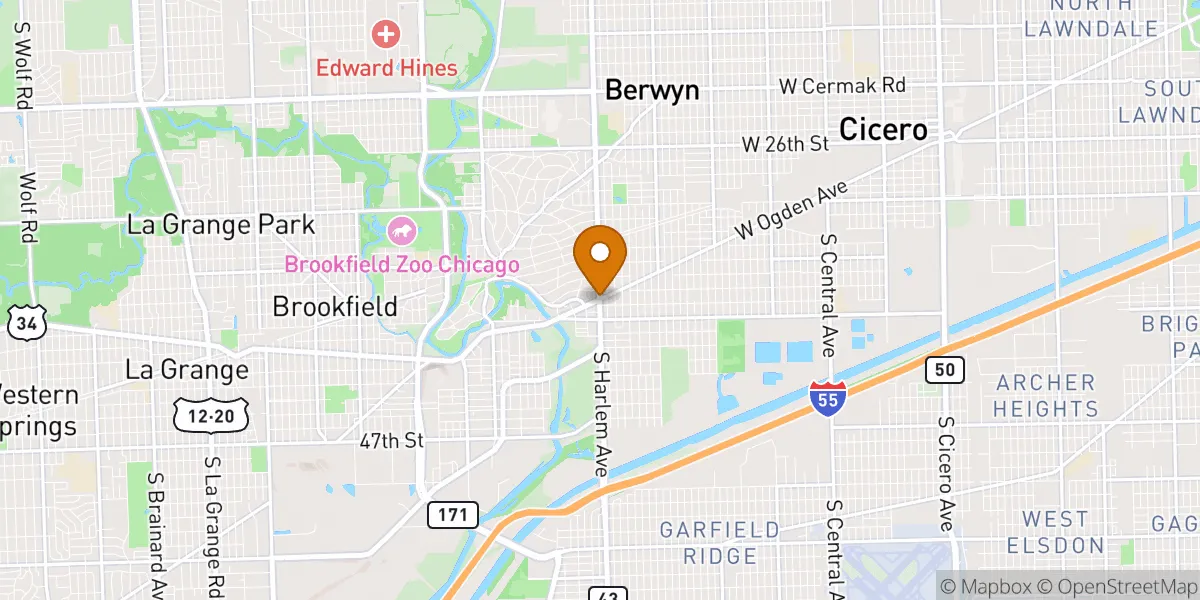  neighborhood map in Berwyn, IL