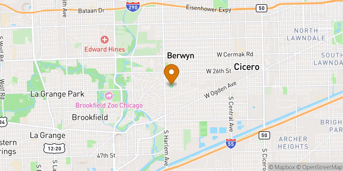  neighborhood map in Berwyn, IL