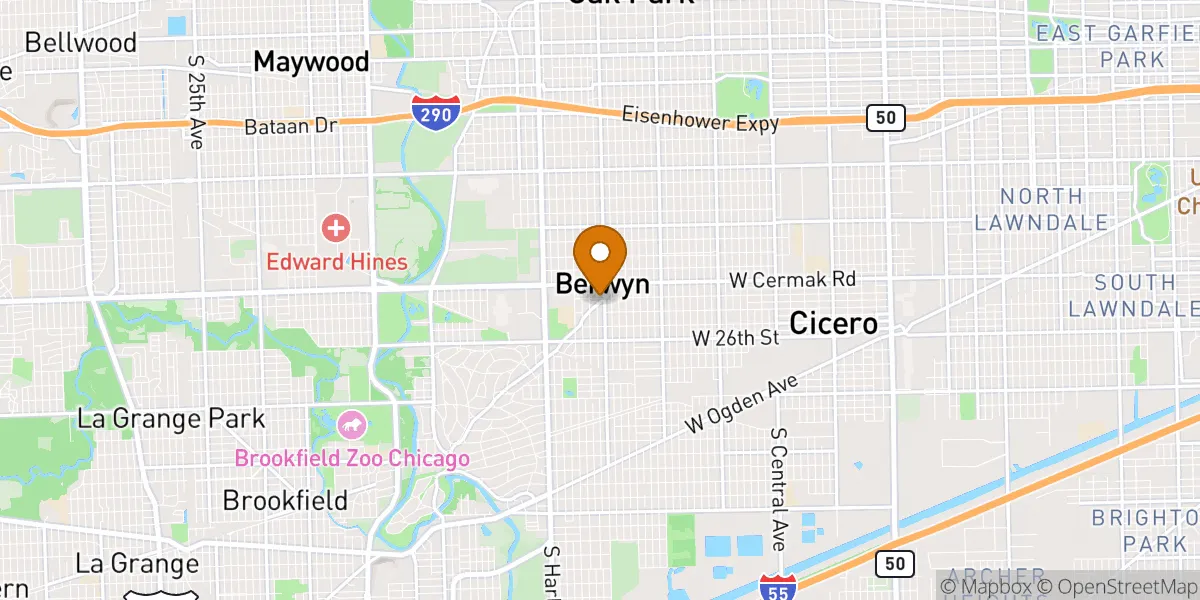  neighborhood map in Berwyn, IL